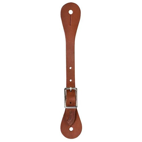 Pard's Western shop Ladies Brown Latigo Leather Single Ply Straight Spur Straps from Weaver Leather