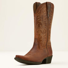 Pard's Western Shop Ariat Women's Rich Oak Heritage StretchFit Snip Toe Western Boots