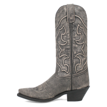 Laredo Weathered Black Reva Snip Toe Western Boots for Women