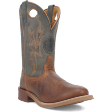 Pard's Western Shop Laredo Cowboy Approved Brown/Grey Dawson Round Toe Boots for Men