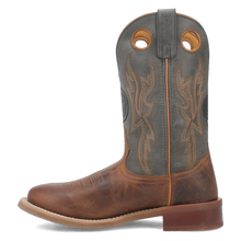 Laredo Cowboy Approved Brown/Grey Dawson Round Toe Boots for Men