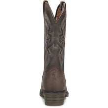 Double H Dark Brown Tascosa J-Toe Western Boots for Men