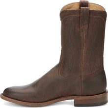 Tony Lama Brown Monterey Round Toe Western Boots for Men