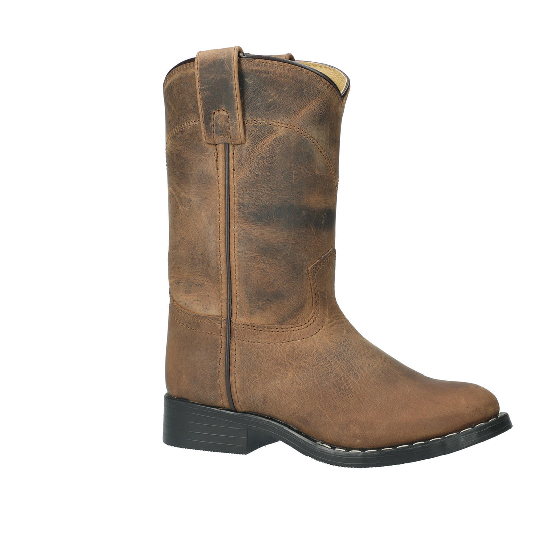 Pard's Western Shop Smoky Mountain Boots Distressed Brown Roper Boots for Children