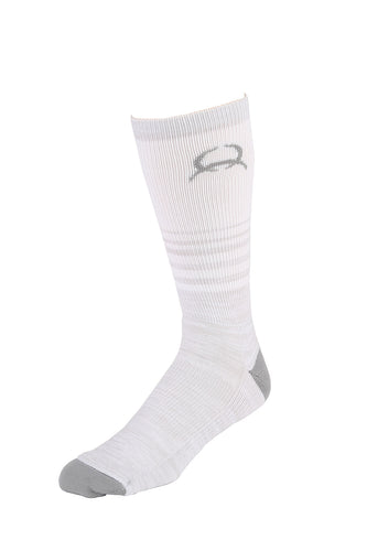 Pard's Western Shop Cinch White/Gray Crew Socks