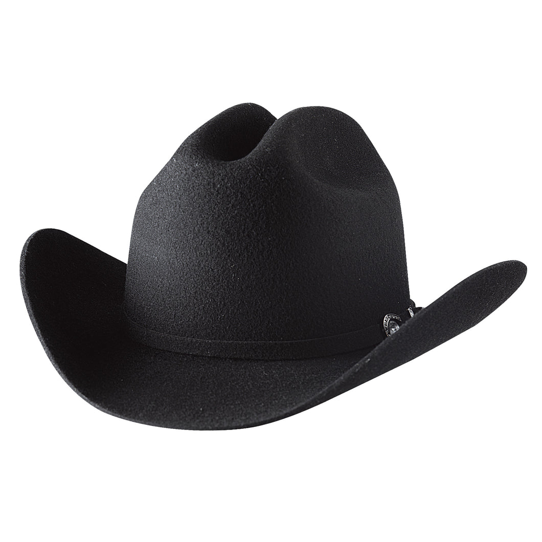 Pard's Western Shop Bullhide Hats Black El Mexicanito Western Felt Hat for Kids