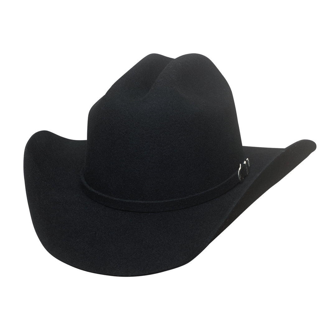 Pard's Western Shop Bullhide Hats Black Futurity Wool Felt Western Hat for Kids