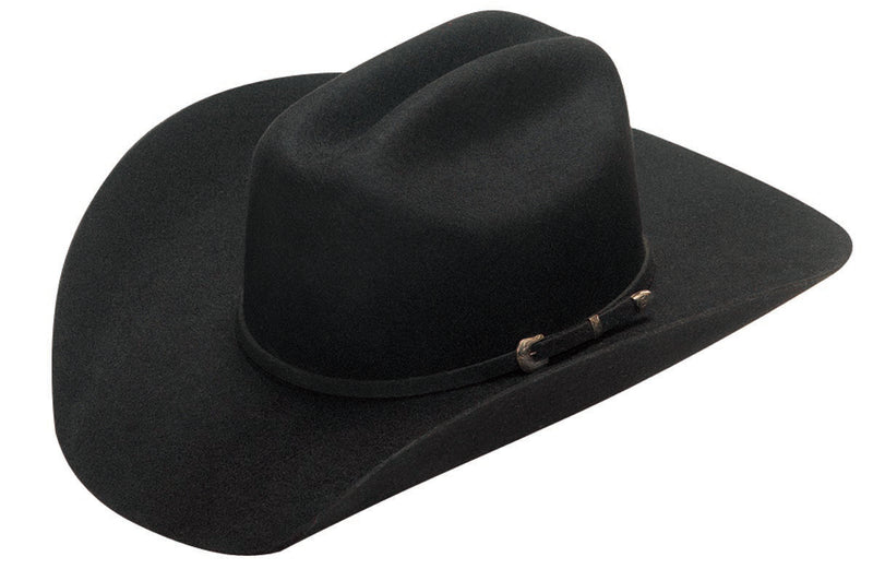 T7234001 Twister Junior Wool Cowboy Hat Black