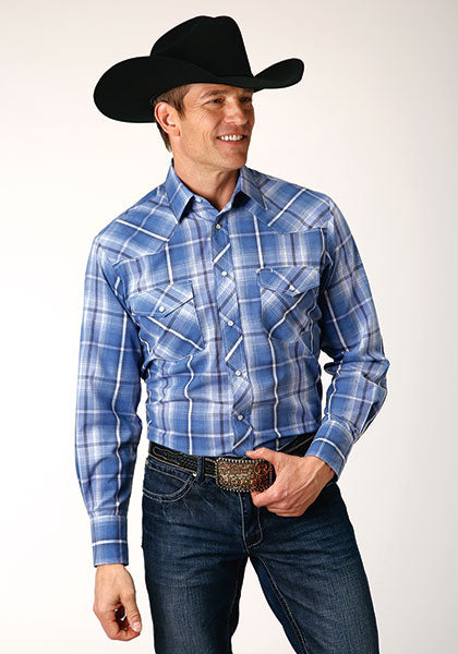 navy blue western shirt