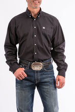 Cinch Solid Black Button-Down Shirt for Boys