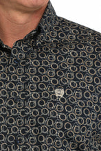 Cinch Men's Navy Lariat Print Button-Down Shirt