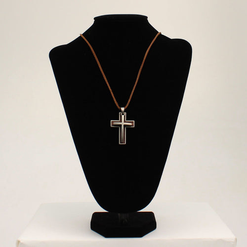 Montana Silversmiths Rope Wrapped Cross Necklace