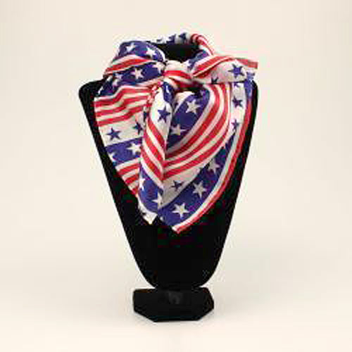 Pard's Western Shop Stars and Stripes Silk Wild Rag
