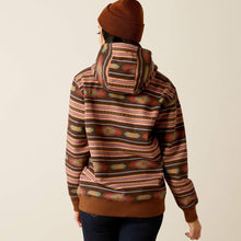 Ariat Women's Burgundy Serape Print Skyline Hoodie