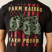 Ariat "Farm Raised Farm Proud" Black Tee for Men