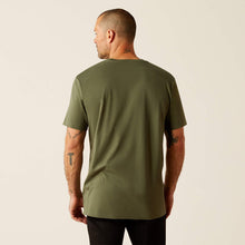 Ariat Surplus Green Patriot Stripe T-Shirt for Men