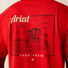 Ariat Farm Proud Red T-Shirt for Men