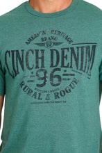 Cinch Green "Cinch Denim Rural & Rogue" Tee for Men