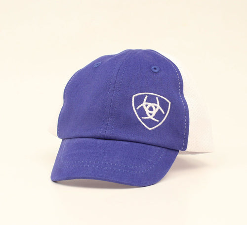 Ariat Blue Infant Ballcap with Offset Logo