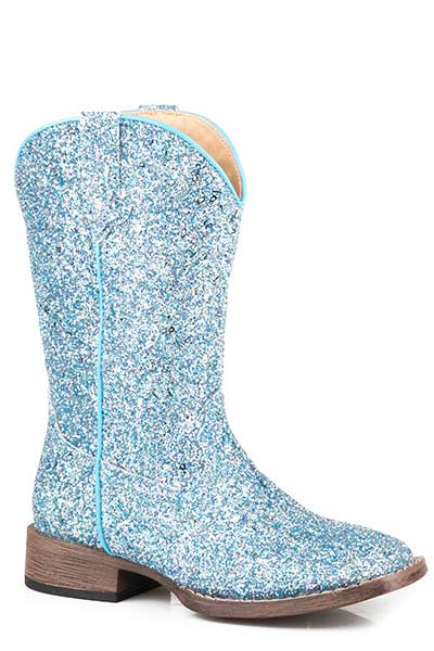 Navy glitter boots best sale