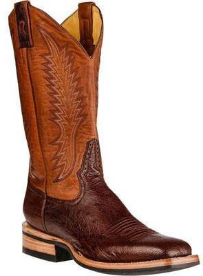 Rod Patrick Kango Tobac Smooth Ostrich Broad Square Toe Boots with Eve Pard s Western Shop